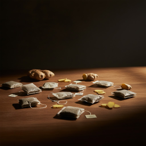 Bolsas de té de jengibre vietnamitas originales hechas de jengibre recién seco y trozos de canela real - Product Image 5