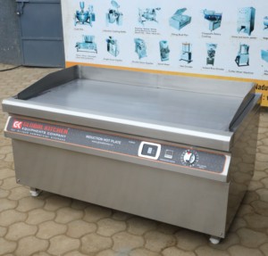 Plaque chauffante à induction à commande de puissance à plusieurs étages plaque étanche en acier inoxydable Parotta roti machine à sandwitch - Product Image 2