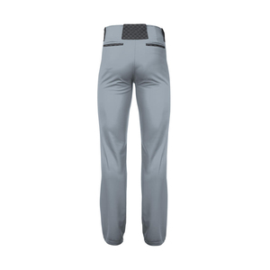 Pantalones de béisbol de longitud completa Color gris Durable Transpirable Poliéster Pantalones atléticos para entrenamiento de equipos de adultos y ropa de juego - Product Image 2