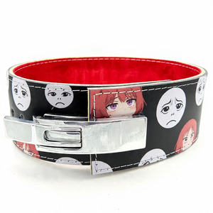 Anime Powerlifting <b>Belt</b> Heavy Duty Soft Breathable Unisex 10mm Back Support <b>Lever</b> <b>Belt</b> for Workout Training - Product Image 3