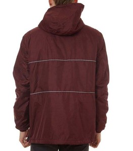Veste de sport coupe-vent tendance pour homme, double fermeture éclair, coupe ample, surdimensionnée, couleur marron, veste coupe-vent décontractée - Product Image 4