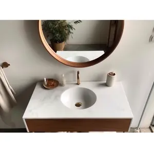 Vanità del bagno buon servizio clienti decorazione di lusso trucco vanità portatile specchio dal produttore del Vietnam