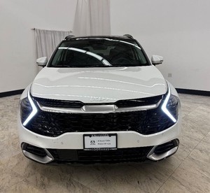 Blanco Usado 2024 Kia Sportage Hybrid SX-Prestige AWD Con Asientos De Cuero Sistema De Navegación Arranque Remoto Techo Solar Android Auto - Product Image 1