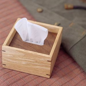 Boîte à mouchoirs en bois avec logo personnalisé, design artisanal écologique pour la configuration du suhoor du Ramadan, spécial Eid - Product Image 4