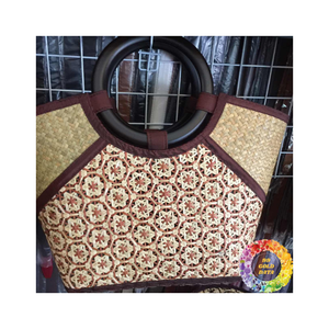 Durable Seagrass <b>Straw</b> Beach <b>Bag</b> with Inner Pocket Handwoven Tote for <b>Summer</b> Holidays and Everyday Essentials - Product Image 2