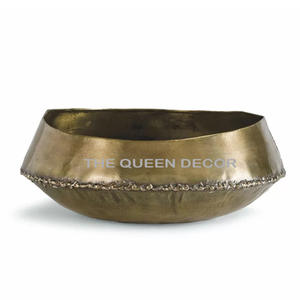 Cuenco de pedicura de cobre y cacao de nuevo diseñador, MOQ bajo, cuencos redondos martillados para pedicura, cuenco de pedicura de cobre, venta directa de fábrica - Product Image 6