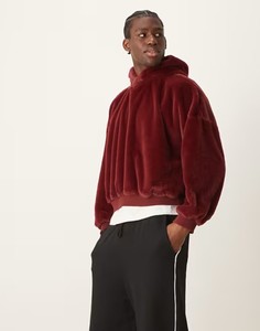 Jersey térmico de terciopelo de algodón 100% de alta calidad, sudaderas con capucha de terciopelo de talla grande, logotipo bordado personalizado, sudaderas con capucha de terciopelo - Product Image 5