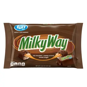 Milky Way Barre de bonbons au chocolat au lait 100 calories Barre de 0.77 onces Boîte de 24 calories