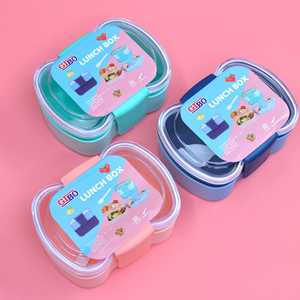 Lonchera Premium de Doble Capa, 1440 ml, Libre de BPA, Estilo Bento Japonés, con Tapas de Plástico y Compartimentos para Conservar Alimentos - Product Image 6