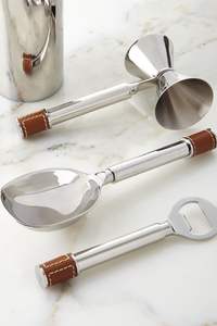 Ensemble d'outils de bar professionnels écologiques et modernes en métal, accessoires de cocktail durables en acier inoxydable pour les passionnés de mixologie à domicile - Product Image 5