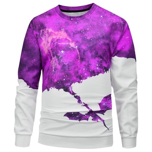 เสื้อสเวตเชิ้ตแบบยูนิเซ็กซ์สำหรับผู้ชายและผู้หญิง ผ้าคอตตอนผสม คอกลม สกรีนโลโก้ได้ตามสั่ง เสื้อสตรีทแวร์ เสื้อสเวตเชิ้ตสำหรับวิทยาลัย - Product Image 1