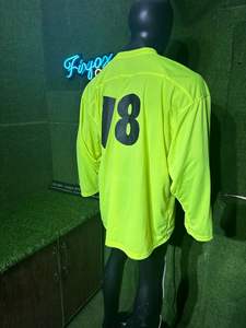 Camiseta de Hockey sobre Hielo de Manga Larga Unisex de Alta Calidad OEM, Nombre del Equipo Personalizado Impreso, Camisetas Deportivas - Product Image 4