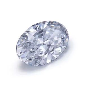 Diamant de laboratoire cultivé HPHT CVD, ovale, certifié IGI GIA, D VVS, 1CT 2CT 3CT, gros, en vrac, créé - Product Image 2