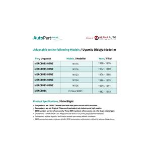 แขนปรับกระจกสำหรับ W115 Mercedes Benz W116 - Product Image 2