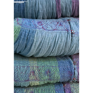 Chaqueta Acolchada de Algodón Jodhpur 72 para Mujer, Reversible, con Bordado Floral y Decoración de Parches, Corta, para Otoño - Product Image 1