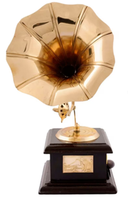 Decoración de mesa, pieza de exhibición de Gramófono de Latón para Decoración del hogar, hotel, oficina, pieza de exhibición antigua para los mejores regalos únicos, decoración al por mayor - Product Image 6