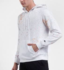 Sudaderas con capucha de lana pesada para hombre Ajuste regular Diseño de serigrafía transpirable y personalizado Precios baratos - Product Image 3