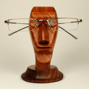 Support de présentation artistique en forme de visage pour lunettes, idéal pour vitrine - Product Image 4