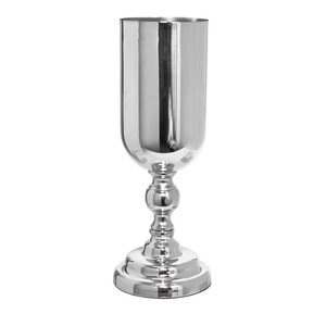 Vase de table en métal doré pour la décoration de mariage, nouveau style de vase à fleurs en aluminium doré pour ferme, vase artisanal de fantaisie à vendre - Product Image 3
