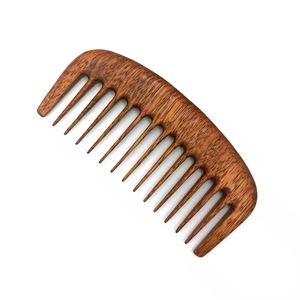Peine de madera para Barba de alta calidad para uso doméstico, peines de madera para el cuidado del vello facial del proveedor, peine de madera - Product Image 6