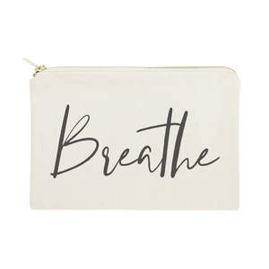 Breathe Large Capacity Cotton Canvas Cosmetic Bag Portable <b>Makeup</b> Organizer/<b>Case</b>/Pouch with Character Pattern - Product Image 1