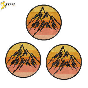 TEPRA SPORTS Lightweight Iron-On Embroidered Patches New Arrival Flower Heart <b>PVC</b> for Sewing Clothes Fabric <b>Top</b> Price for Hat - Product Image 5