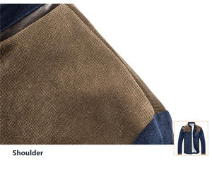 Chaqueta de bombardero con cremallera de tela personalizada para hombre de gran calidad, chaqueta de bombardero de invierno con cintura elástica a prueba de viento y logotipo personalizado - Product Image 4