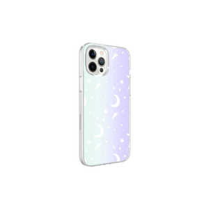 Coque de téléphone en silicone TPU souple JoieCreatif Moon No4 pour iPhone 12 Pro, protection antichoc, style Ins, Blackshark - Product Image 1