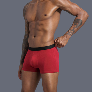 Calzoncillos bóxer personalizados para hombre, ropa interior clásica de algodón con cintura elástica cómoda y estampado transpirable, calzoncillos con logotipo personalizado - Product Image 5