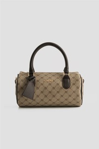 Custom Logo Women's <b>Bowling</b> Bag Fashion Boston Handbag Top Handle Crossbody Purse OEM ODM - Product Image 1