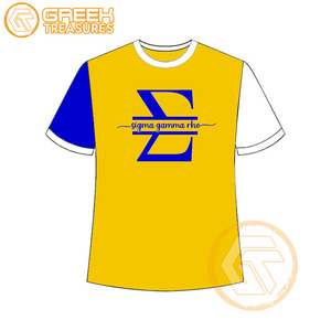 Vente en gros de t-shirt Sigma Gamma Rho pour femmes vêtements de sororité jersey de coton t-shirt respirant de haute qualité vêtements grecs pour femmes - Product Image 6