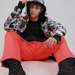 ชุดสกีขนาดใหญ่พิเศษพิมพ์ลายโลโก้ได้ตามต้องการชุดสกี2025ขนาดพลัสไซส์ - Product Image 4