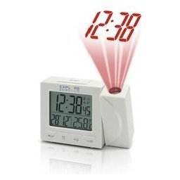 Reloj Despertador Multifunción de Especialidad con Control Remoto por Radio, Color Blanco, Modelo RDP1001WHT de Explore Scientific - Product Image 2
