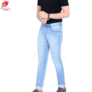 Jeans modernes et élégants pour la mode urbaine, légers, confortables et stylés, parfaits pour les tenues décontractées quotidiennes et les activités de voyage - Product Image 4