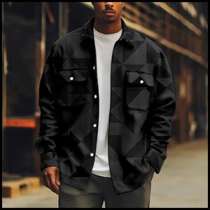 American Vintage Men's New Casual Jacket Coat Primavera Otoño Moda Bolsillos Cargo Coats Street Wear Hombre Chaqueta de caza - Product Image 6