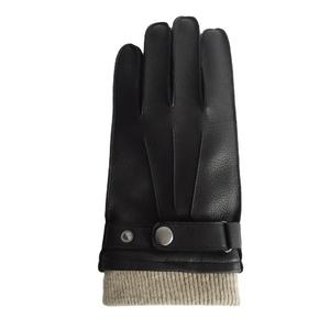 ผู้ผลิตโดยตรงจากโรงงาน ถุงมือหนังสำหรับผู้ชายฤดูหนาว ลูกค้าต้องการสีและโลโก้ตามต้องการ คุณภาพระดับมืออาชีพ ถุงมือหนังแฟชั่นฤดูหนาว - Product Image 4