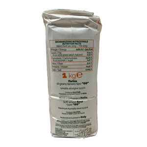 Farine italienne de première qualité "Calabria" 1kg de pain pains brioches rouleaux génoise sable pâtes pizzas vente de pizzas - Product Image 2