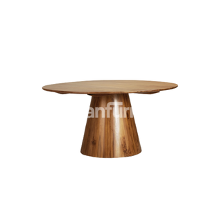 Round Dining <b>Table</b> Modern Simple Style Home Furniture Wholesale Price Furniture for Indoor and Outdoor Direct Factory - Product Image 1