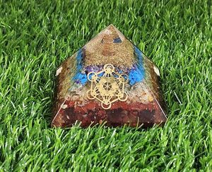 Pirámide de orgón de energía espiritual-7 piedras de Chakra y cubo de Metatrón para una conciencia superior - Product Image 6