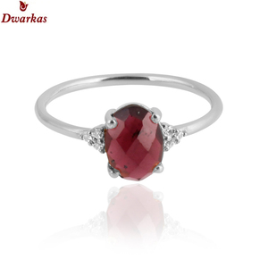 Bijoux fantaisie de haute qualité en pierres précieuses, argent sterling 925, bague en cornaline CZ multi-pierres pour femmes, cadeau pour les fêtes de mariage - Product Image 4