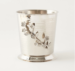 ถังขยะโลหะทรงกลมดีไซน์รูปใบไม้ทองเหลืองสีทอง & สีดำถังขยะสำเร็จรูปออกแบบเองสำหรับตกแต่งภายในบ้าน/ตกแต่งในร่ม - Product Image 5