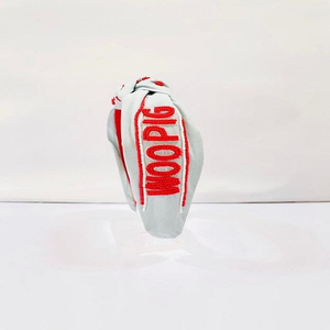 Bandeaux perlés, accessoires de cheveux ornés avec nœud supérieur, perles de riz, bandeaux sportifs spéciaux avec nœud supérieur - Product Image 1