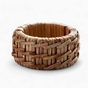 Anillo de Servilleta de Ratán Hecho a Mano Biodegradable, Nuevo y a Precio Económico, para Decoración del Hogar, de Vietnam - Product Image 2