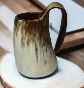 Mug en corne de buffle, tailles personnalisées, artisanat moderne, vaisselle, sculpté à la main, excellents mugs en corne de buffle - Product Image 1