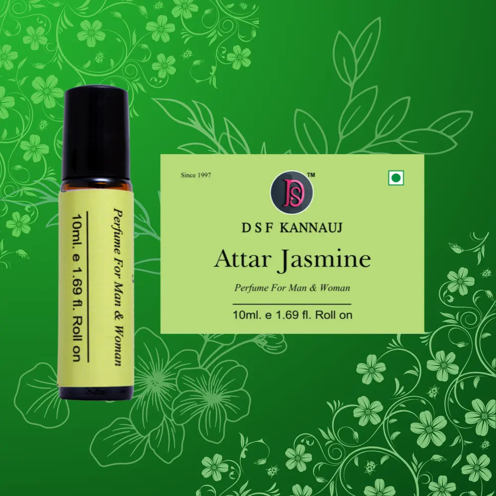 Diskon besar Jasmin Attar untuk uniseks 10ml roll on India's best Attar Jasmin produsen parfum dan fungsi diffuser