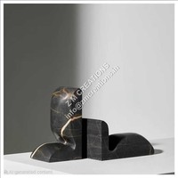 Serre-livres rectangulaire moderne en aluminium de luxe fait main, cadeau d'affaires personnalisé OEM, multicolore, pour la maison, l'hôtel, les anniversaires, la table