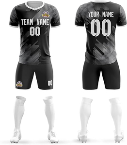 Ensemble de vêtements de football personnalisés de haute qualité 2026 avec logo, maillot de football américain pour adultes avec découpe automatique spéciale, 100% polyester - Product Image 3