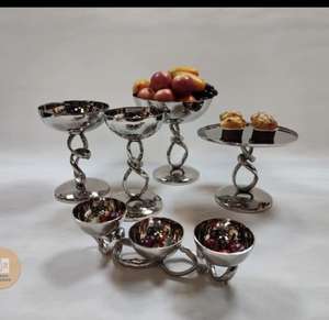 304 Stainless Steel Eco-Friendly Disposable <b>Dessert</b> <b>Bowl</b> & Fruit Plate <b>for</b> Daily Use - Product Image 3