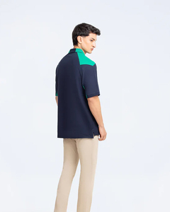 Camiseta Polo de Manga Corta para Hombre al por Mayor, Camiseta Polo de Diseñador Personalizada, 100% Algodón, Color Sólido - Product Image 5