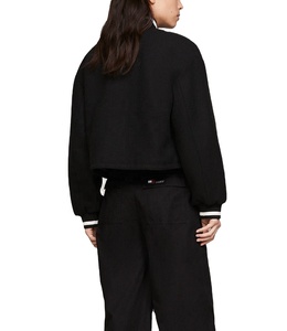 2025 nuevo estilo de moda para mujer, chaqueta universitaria de lana para mujer, chaqueta de béisbol con letras personalizadas - Product Image 2